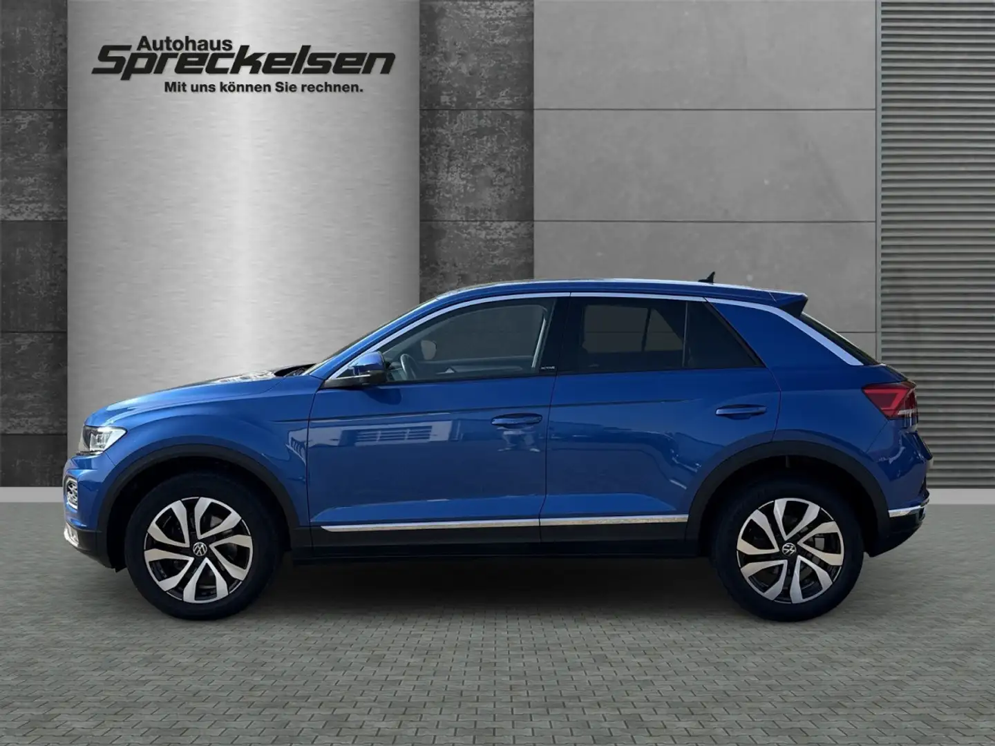 Volkswagen T-Roc 1.5 TSI++Active++AHK++LED++Navi++ Klima Navi Blu/Azzurro - 2