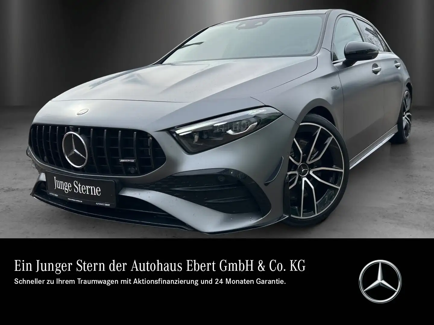 Mercedes-Benz A 35 AMG A35AMG Premium+ AERO Perf.Sitze DISTRO Burm MLED Gris - 1