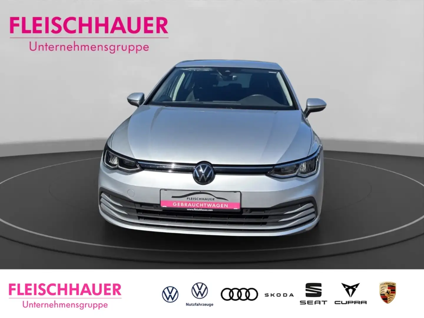 Volkswagen Golf VIII 2.0 TDI Life+AUTOMATIK+NAVI+5-TÜRER+ Silber - 2