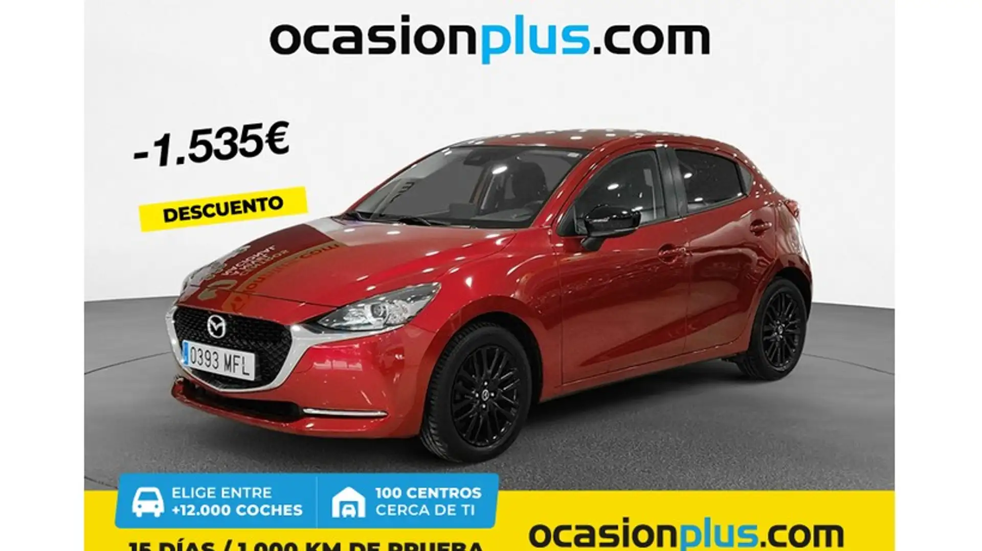 Mazda 2 1.5 Skyactiv-g Black Tech Edition 55kW Rojo - 1