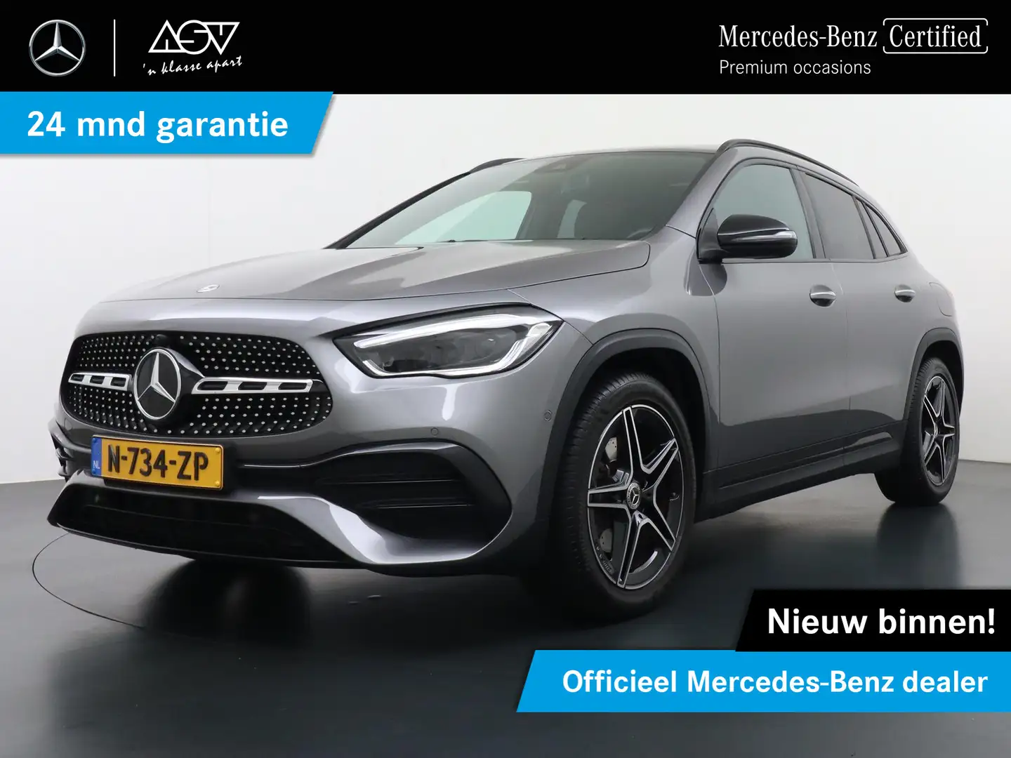 Mercedes-Benz GLA 180 Business Solution AMG | Panorama - Schuifdak | Dod Grau - 1