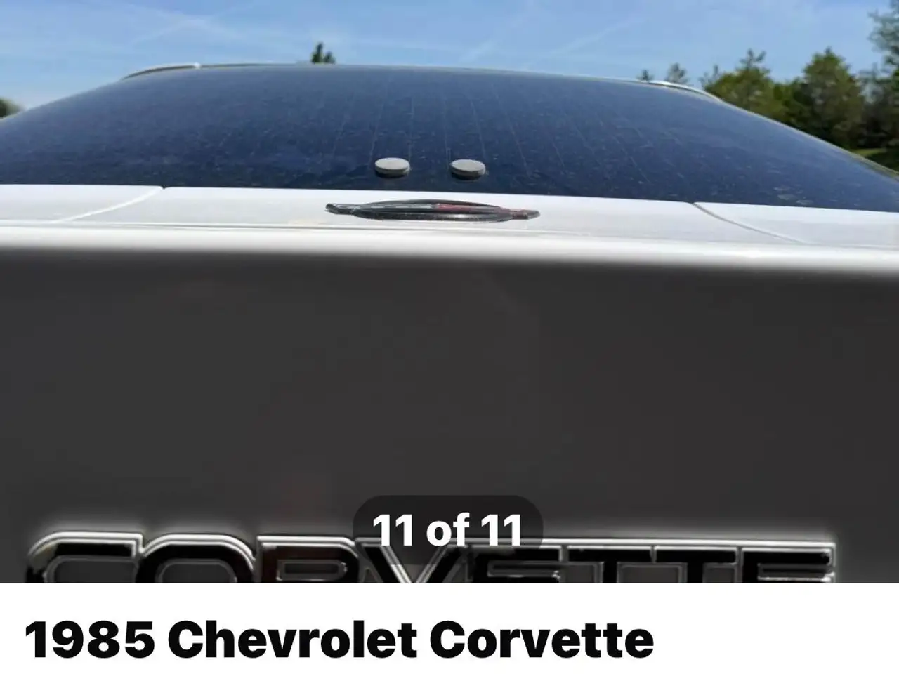 Chevrolet Corvette photo Chevrolet Corvette
