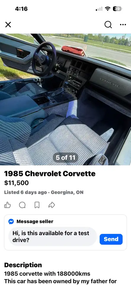 Chevrolet Corvette photo Chevrolet Corvette