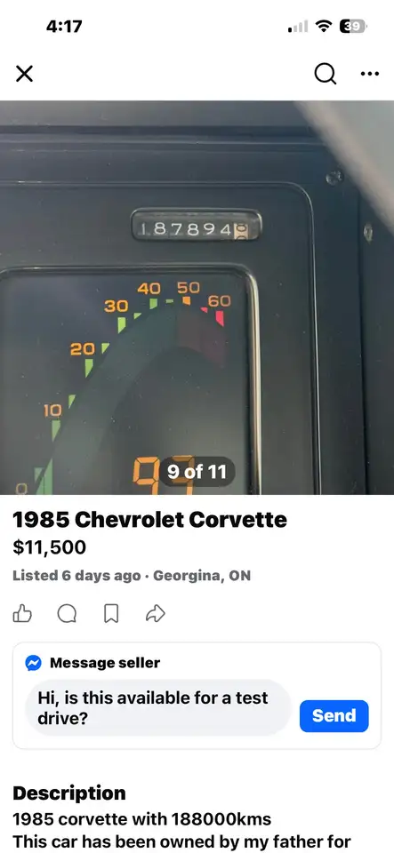 Chevrolet Corvette photo Chevrolet Corvette