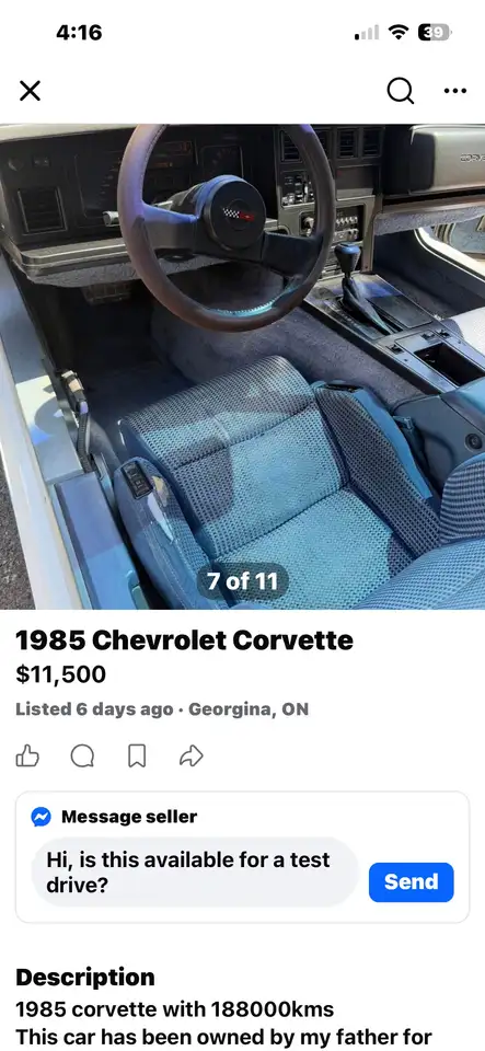 Chevrolet Corvette photo Chevrolet Corvette