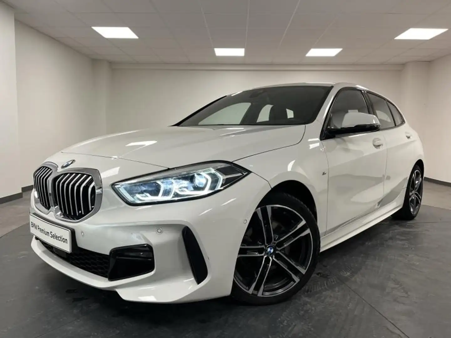 BMW 118 118d 150ch M Sport 8cv Bianco - 1