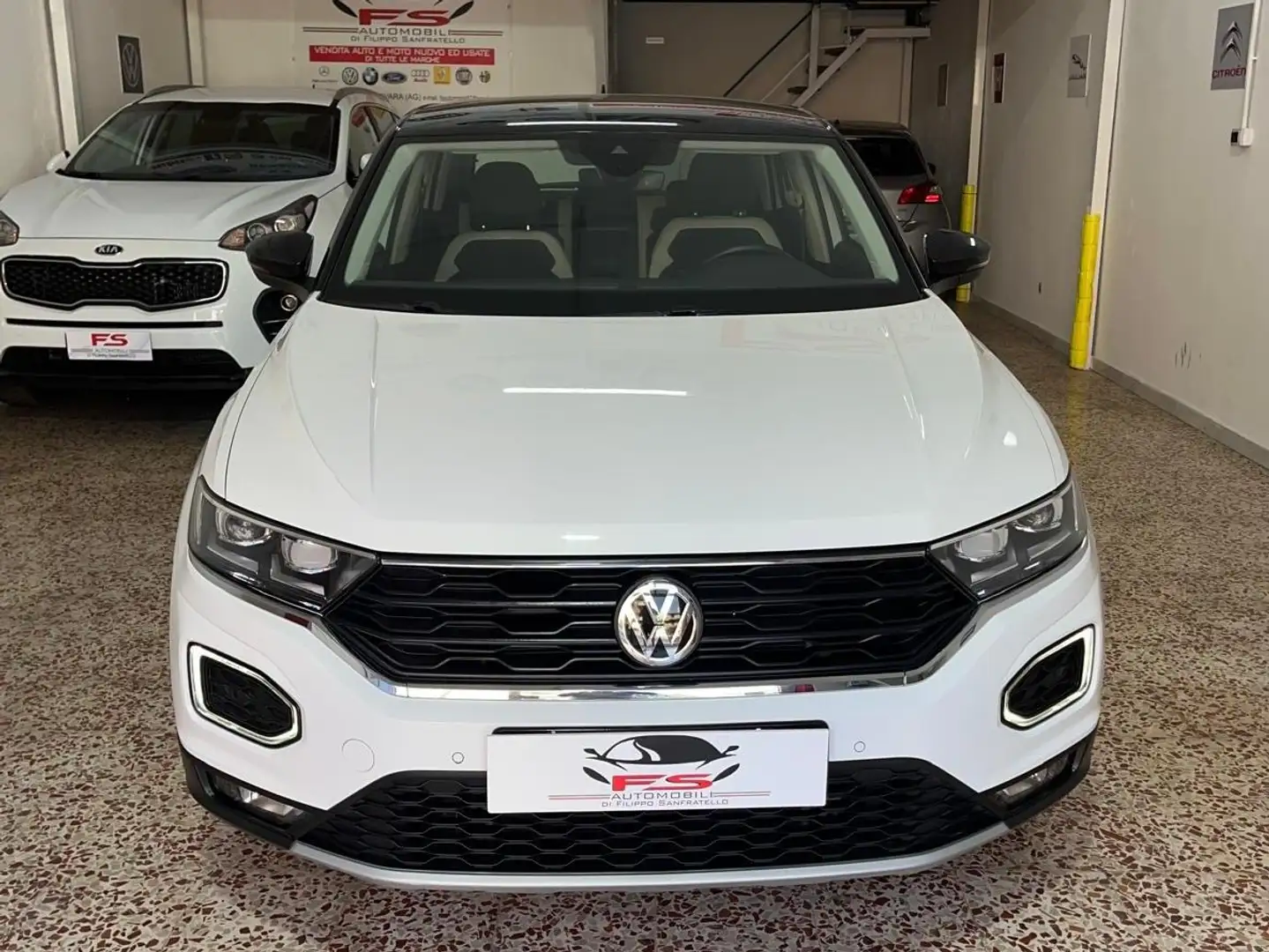 Volkswagen T-Roc T-Roc 1.6 tdi Advanced Bianco - 1