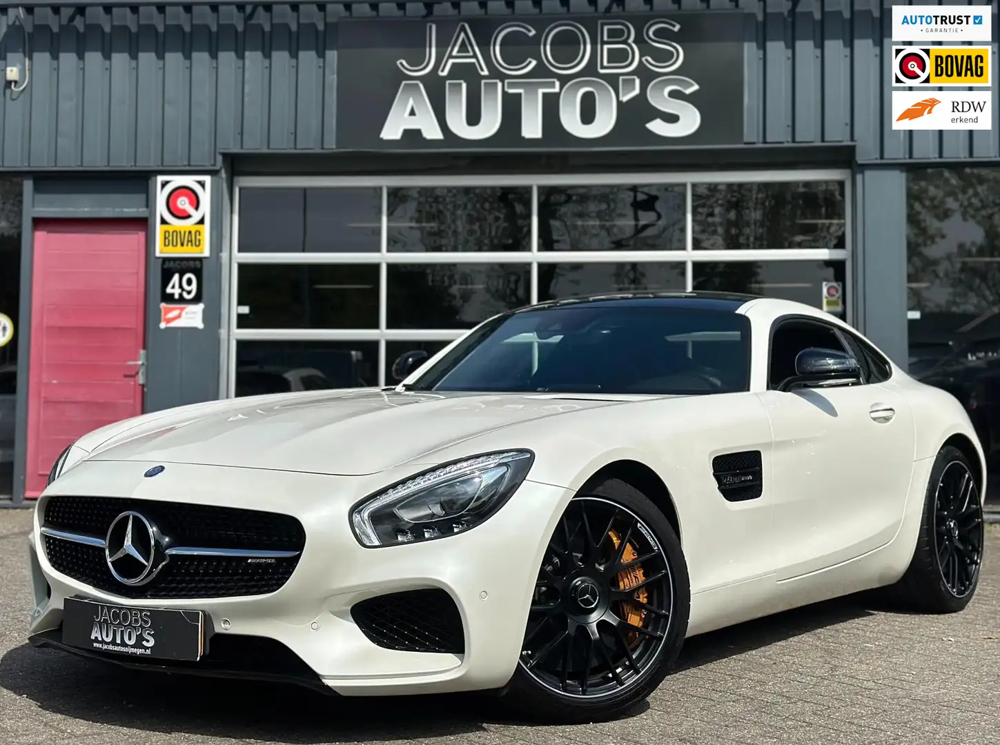 Mercedes-Benz AMG GT 4.0 S Keramische / Keyless / Burmester / Performan Wit - 1