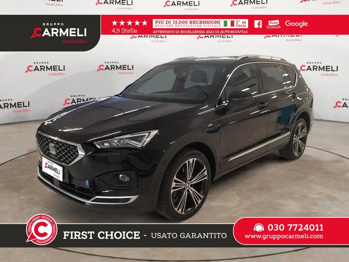 SEAT Tarraco 2.0 tdi Xcellence 4drive 190cv dsg 7p.ti Nero - 1