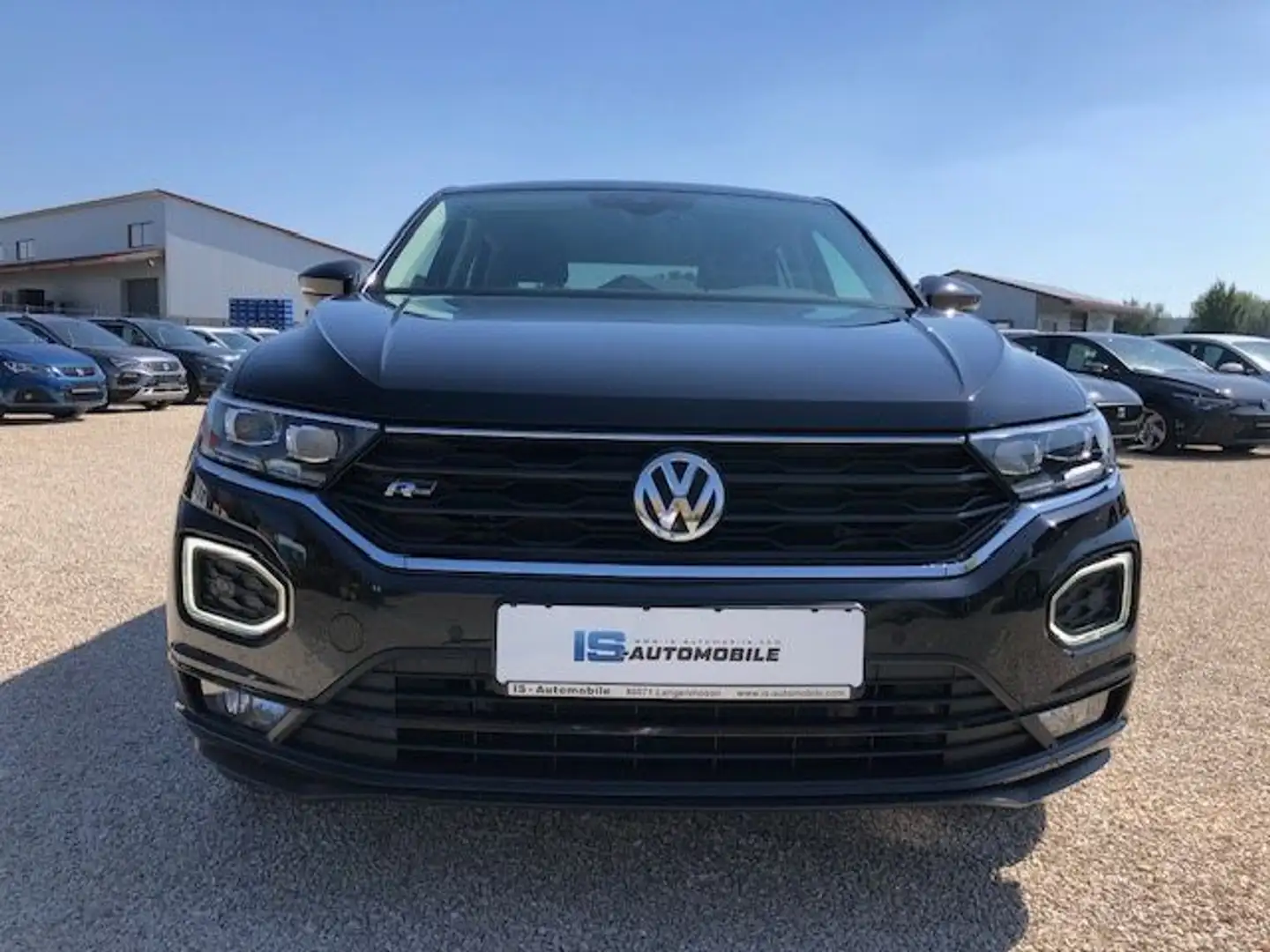 Volkswagen T-Roc R Line  United,NAVI,LED,ACC,SHZ,AHK,DSG,19 Schwarz - 2
