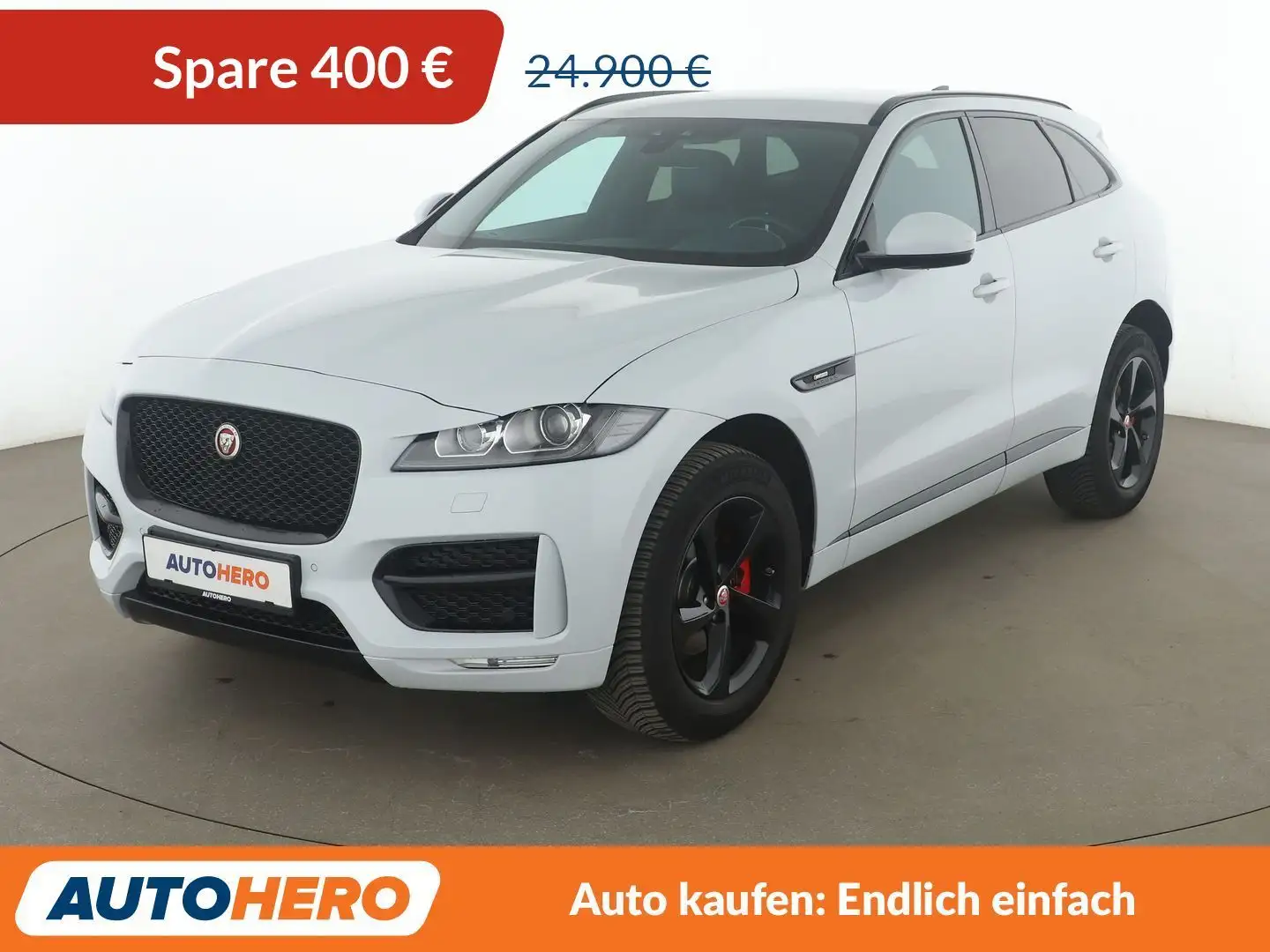 Jaguar F-Pace 20d R-Sport AWD Aut.*NAVI*BI-XENON*ACC*CAM*SHZ*PDC Weiß - 1