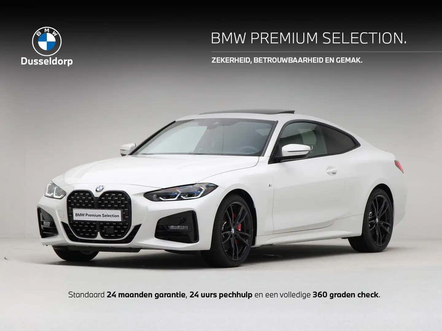 BMW 420 4 Serie Coupé 420i M Sport Pro Wit - 1