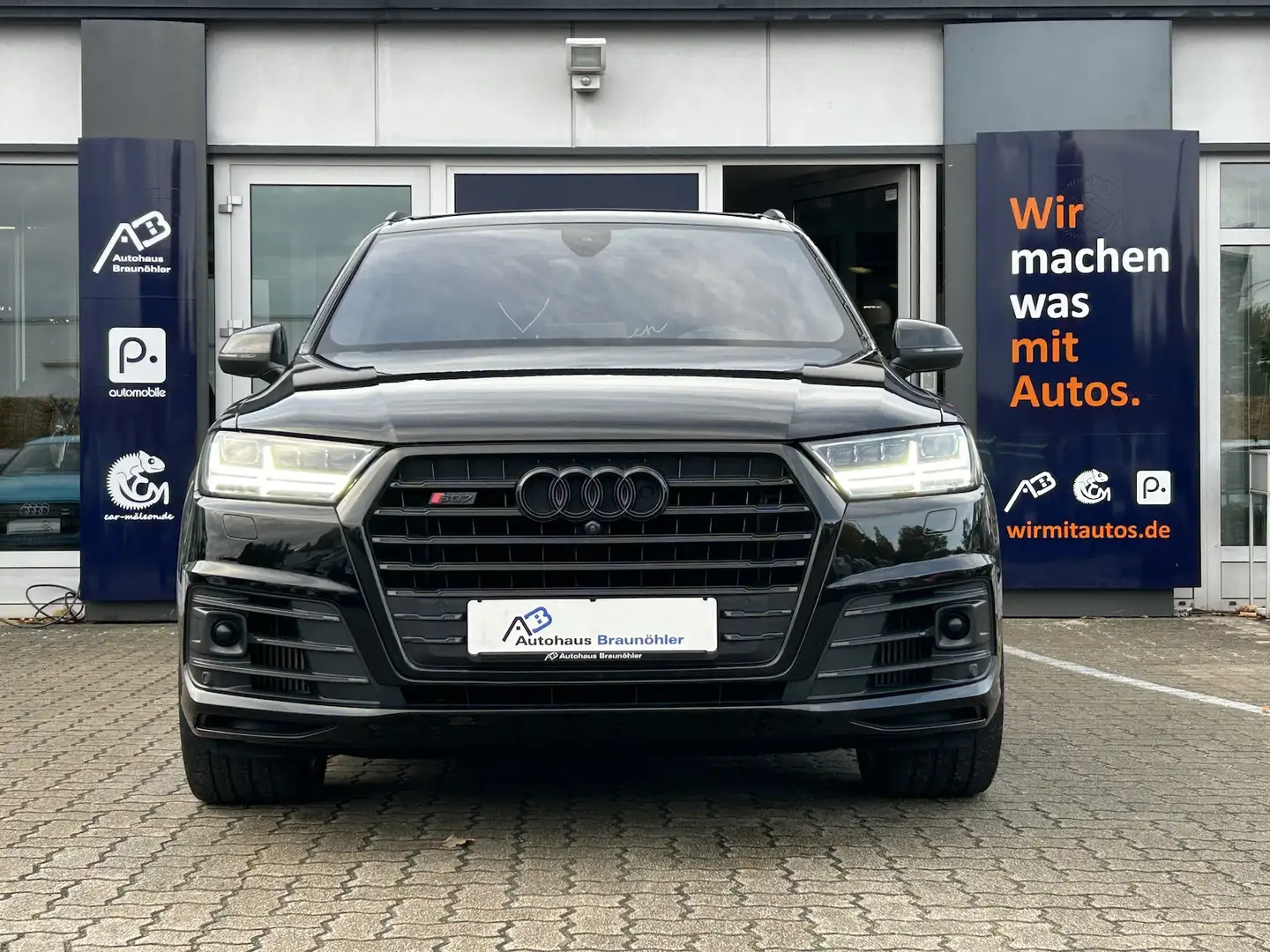 Audi SQ7 4.0 TDI quattro*HUD*Standhzg.*Pano*Matrix* Schwarz - 1