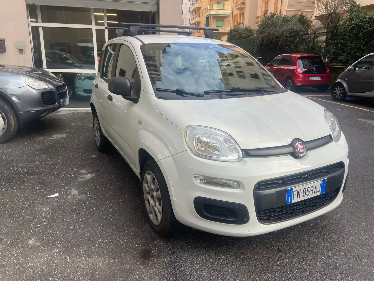 Fiat Panda Panda 0.9 t.air t. natural power Easy 80cv Neopat Bianco - 2