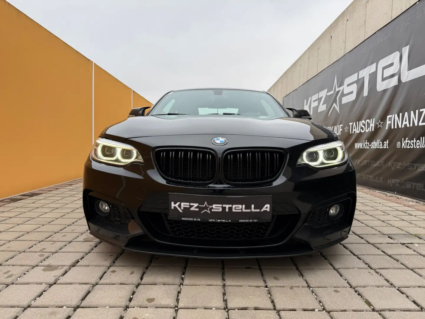 BMW 218 218d Coupé M-Sport/Schiebedach/Automatik/B47 Schwarz - 2