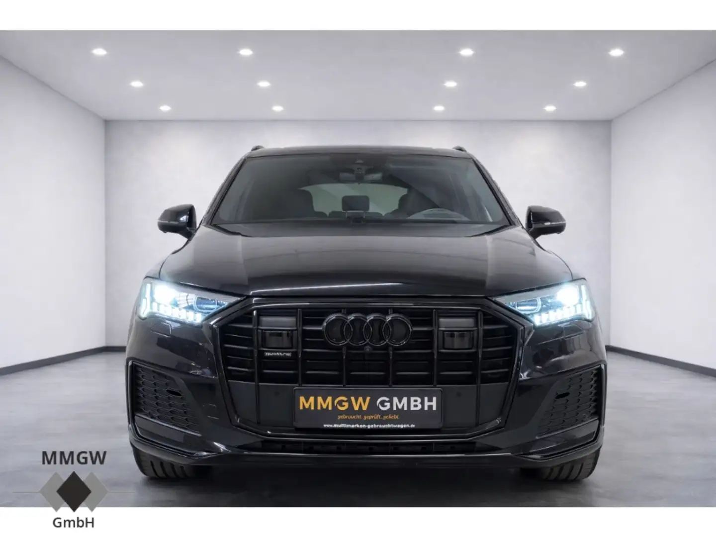 Audi Q7 50 TDI quattro S line Sport/HUD/Luftfederung/AD/AH Noir - 2