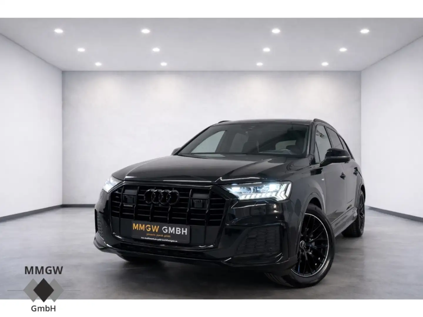 Audi Q7 50 TDI quattro S line Sport/HUD/Luftfederung/AD/AH Noir - 1
