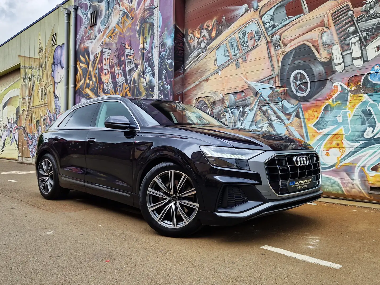 Audi Q8 Q8 50 TDI quattro   BTW aftrekbaar Noir - 2