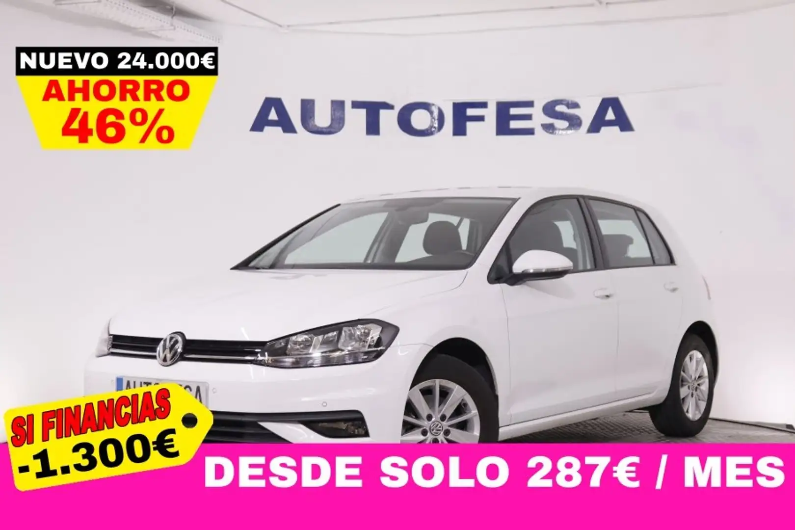 Volkswagen Golf 1.0 TSI 110CV 5P # PARKTRONIC, Blanco - 1
