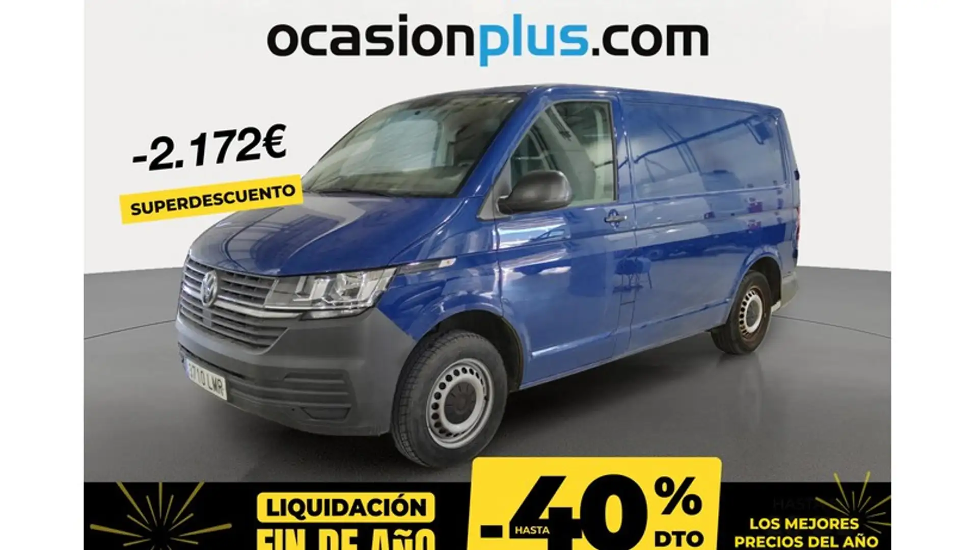Volkswagen Transporter mixto 2.0TDI Batalla Corta 81kW Bleu - 1
