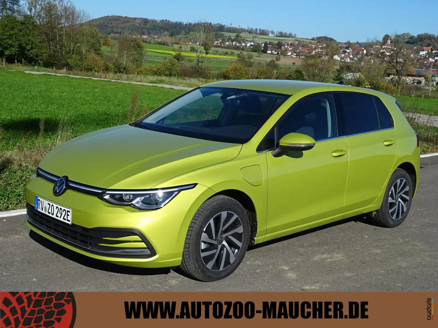 Volkswagen Golf VIII 1.4 eHybrid Style KAMERA/ACC/LED/NAVI Gelb - 1