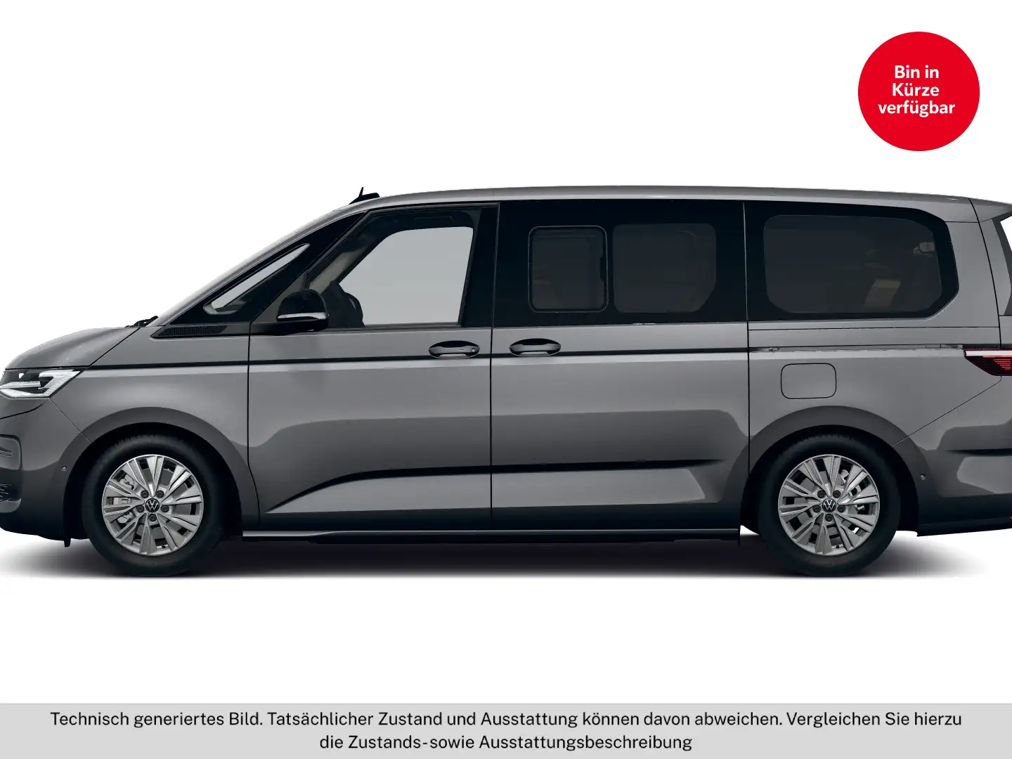 Volkswagen T7 Multivan VW T7 Multivan Business ÜH TDI Grau - 2