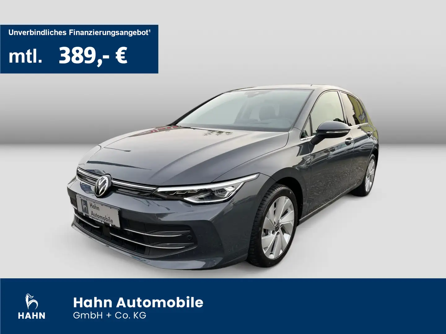 Volkswagen Golf VIII 1.5eTSI DSG Style LED Navi APP CAM ACC Grau - 1