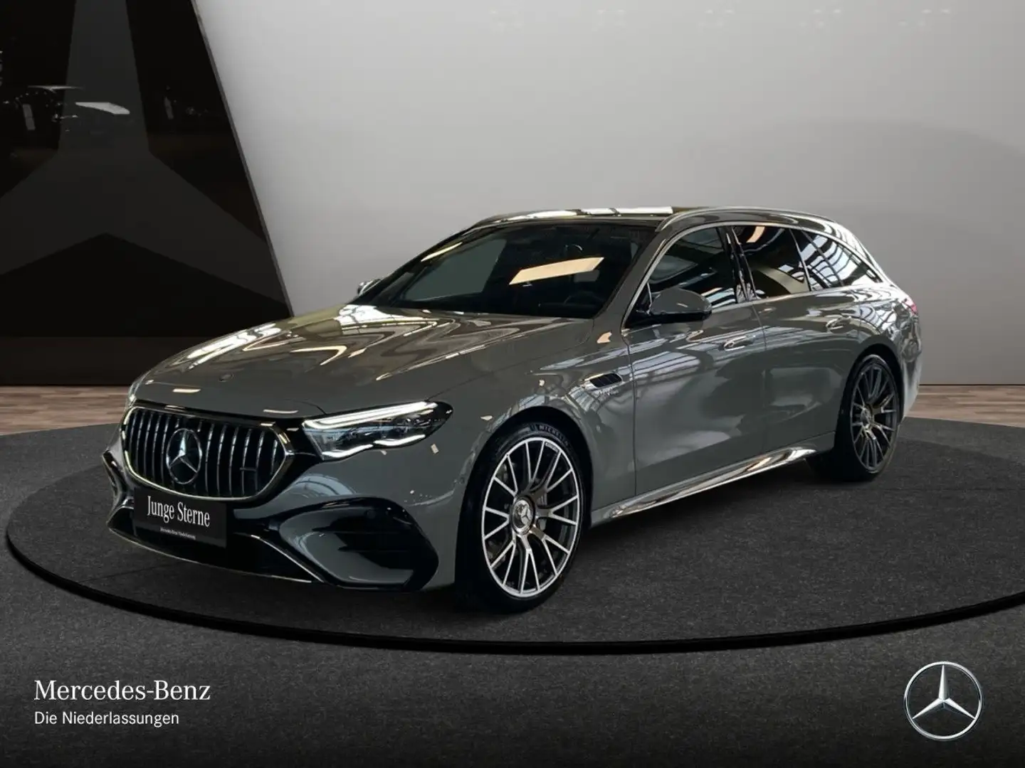 Mercedes-Benz E 53 AMG T 4M Hybrid 360° Pano Distr. HUD AHK PTS Gris - 2