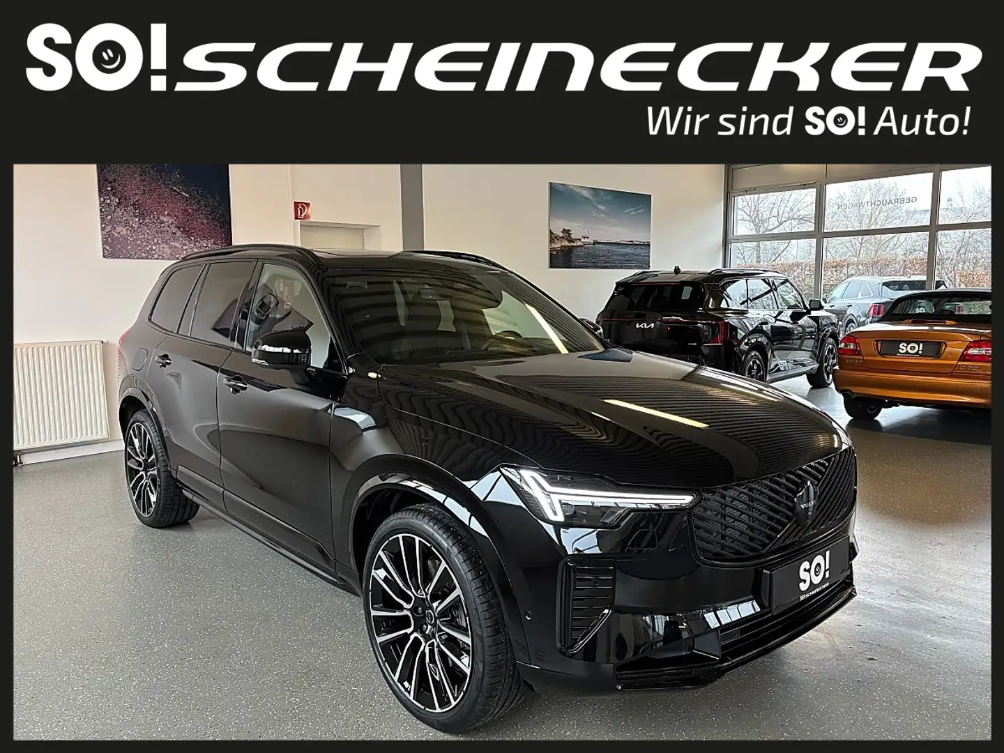 Volvo XC90 T8 AWD PHEV 18,8kWh Ultra Black Edition (7 Sitzer) Schwarz - 1