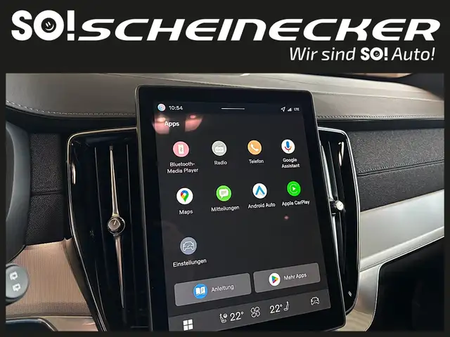 Volvo XC90 T8 AWD PHEV 18,8kWh Ultra Black Edition (7 Sitzer) Ansicht 45