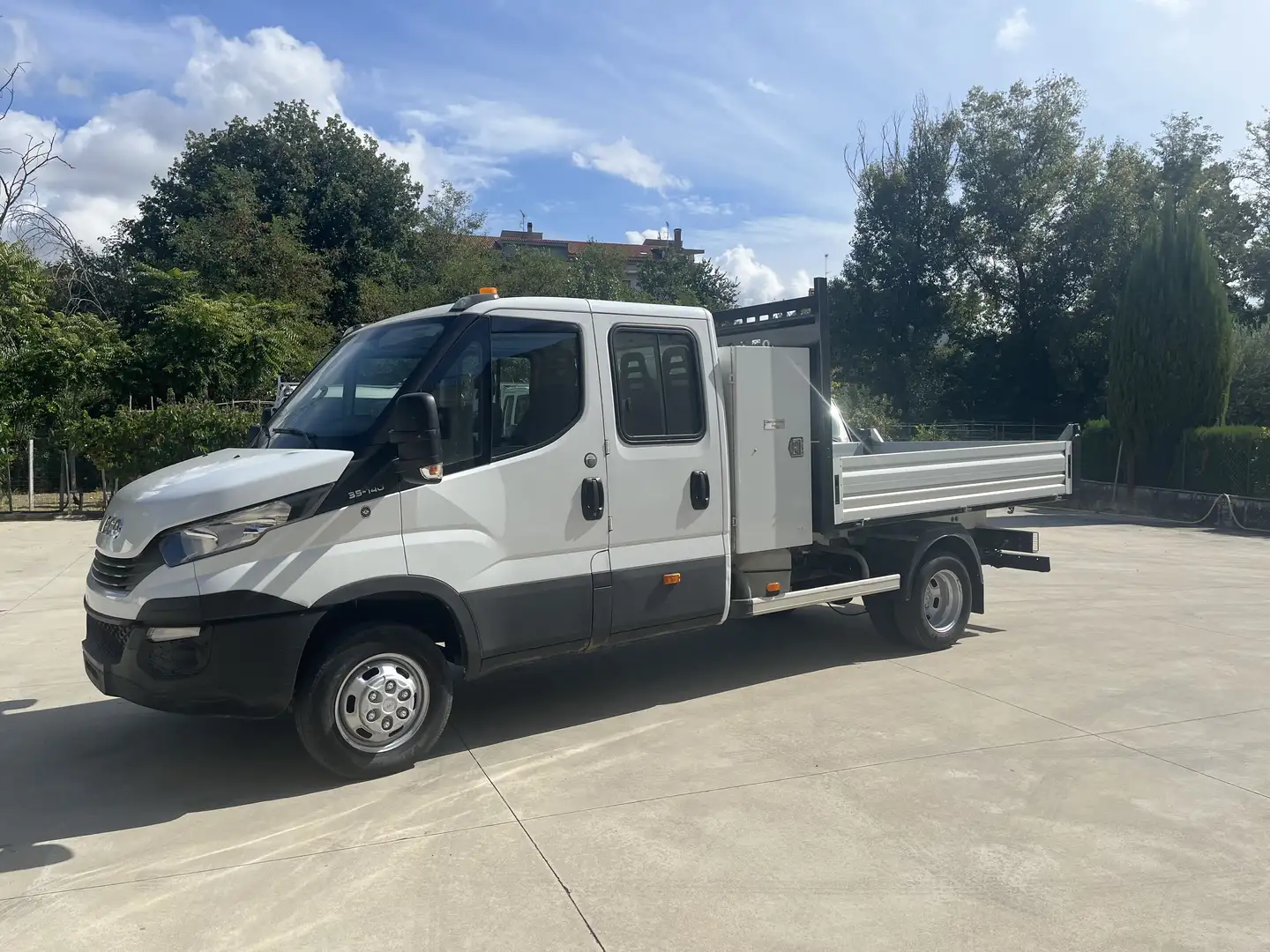 Iveco DAILY DOPPIA CABINA RIBALTABILE Blanc - 1