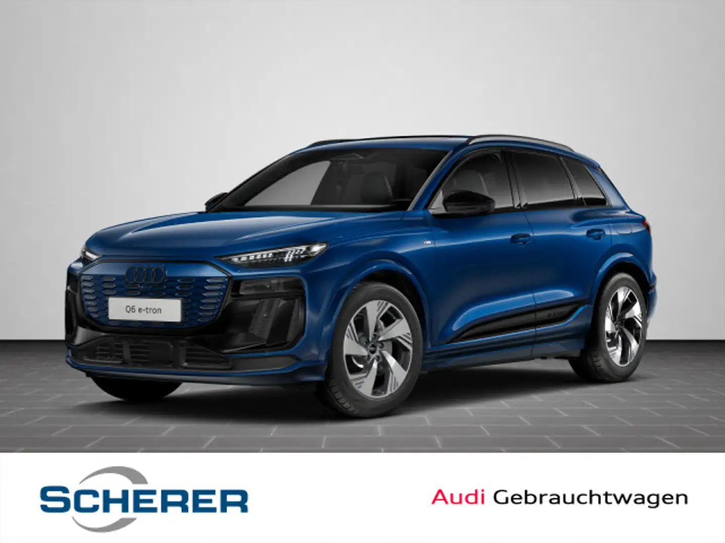 Audi Sonstige Q6 e-tron quattro B&O HEAD-UP PANO PDC LED Blau - 1