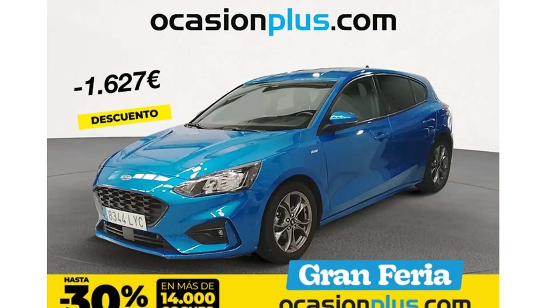 Ford Focus 1.0 Ecoboost MHEV ST-Line 125 Azul - 1