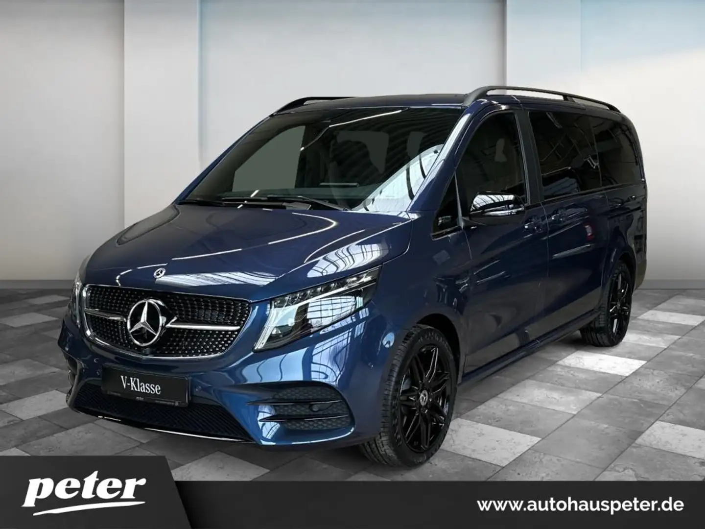 Mercedes-Benz V 300 d Avantgarde Edition AMG  AHK2,5t/Airmatic Blau - 1