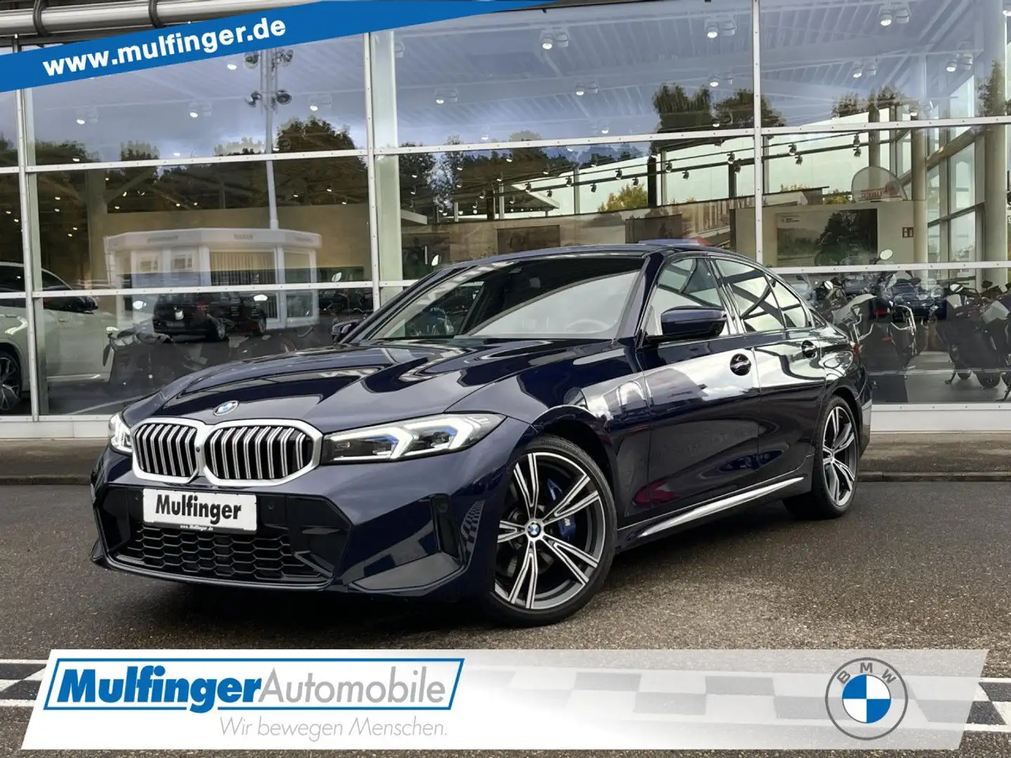 BMW 330 i xDrive M Sport LiveProf HUD SurView 19" Navi Blau - 1