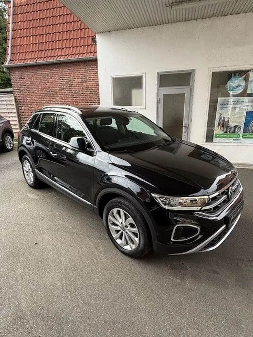 Volkswagen T-Roc 1.5 TSI "Style -NAVI-LED-PDC-ACC Schwarz - 1