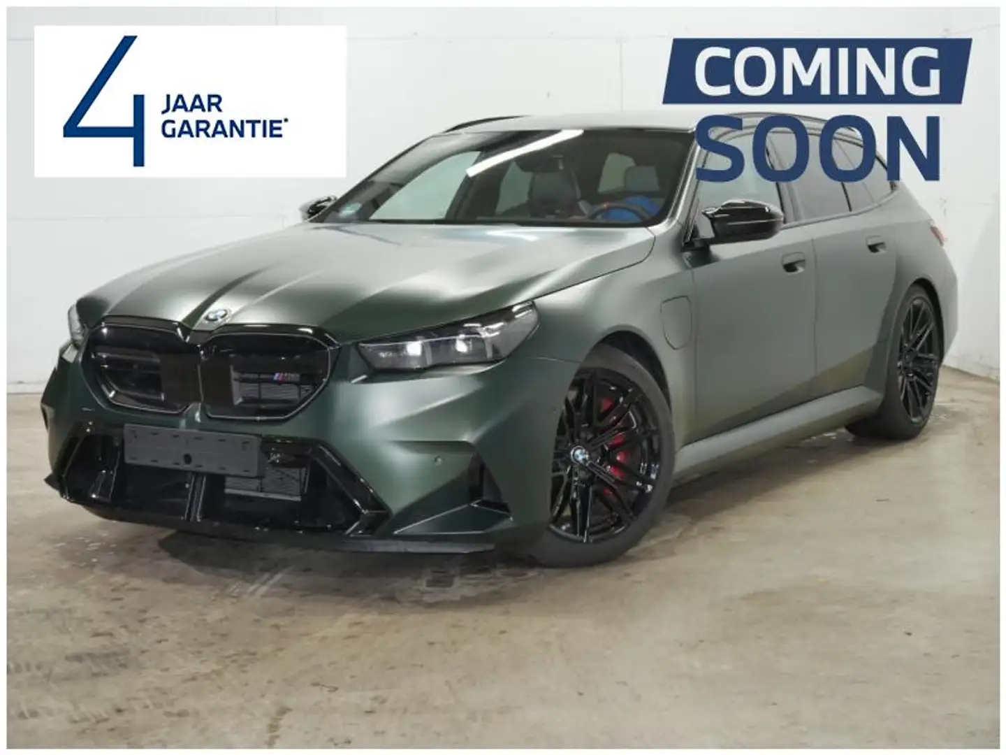 BMW M5 FROZEN DEEP GREEN - UNIEK - 40 GRAM CO2 Vert - 1