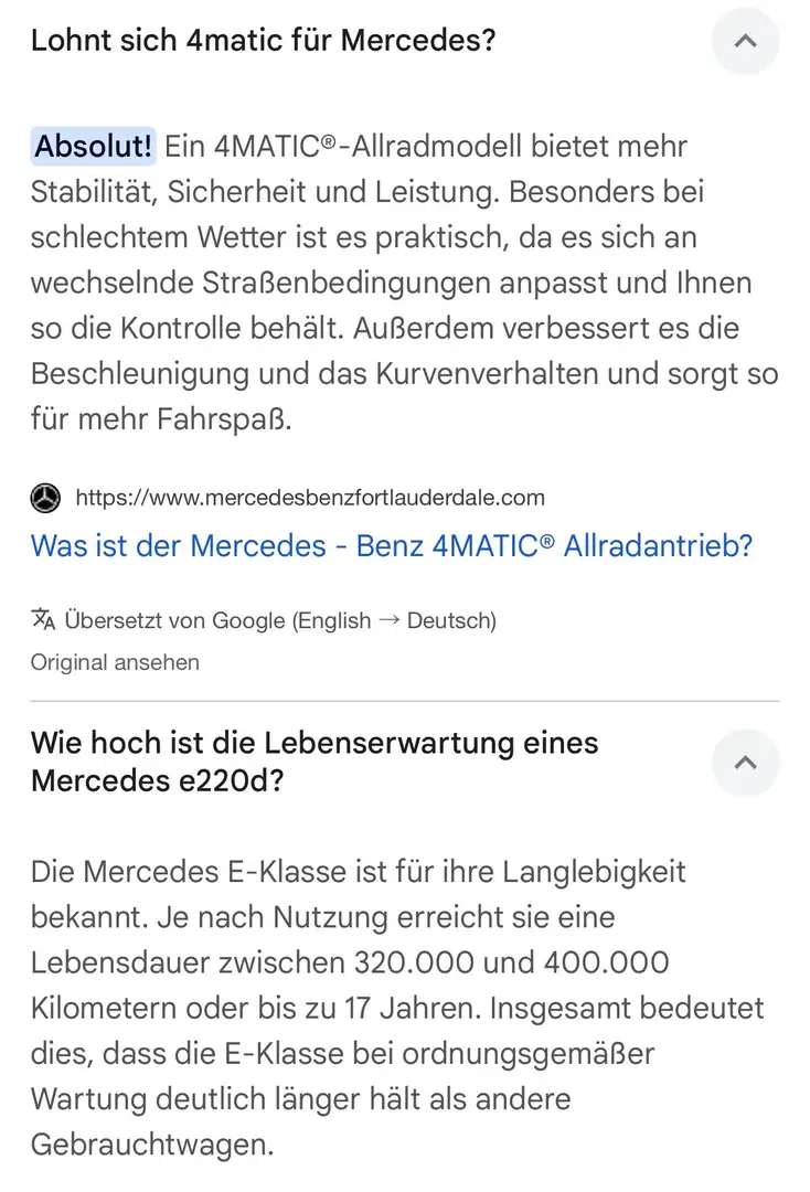 Mercedes-Benz E 220 E 220 T BlueTEC Blue Avantgarde Aut. Weiß - 1