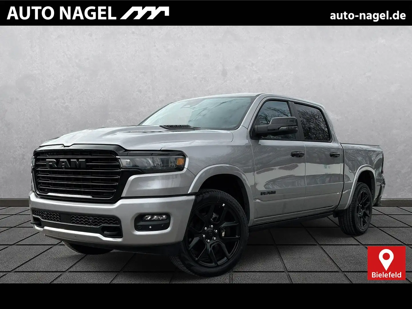 Dodge RAM RAM 1500 Laramie CrewCab*Luftfahrwerk*Pano*Night-P Plateado - 1