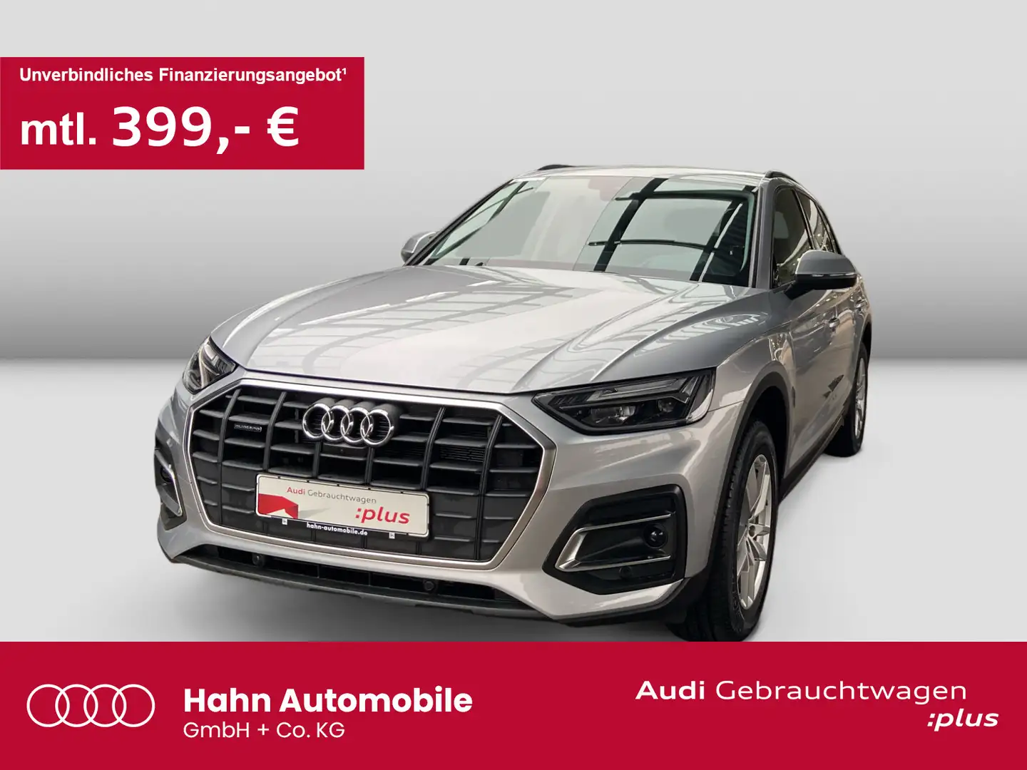 Audi Q5 50TFSIe qua S-tronic HUD Virtual CAM Silber - 1
