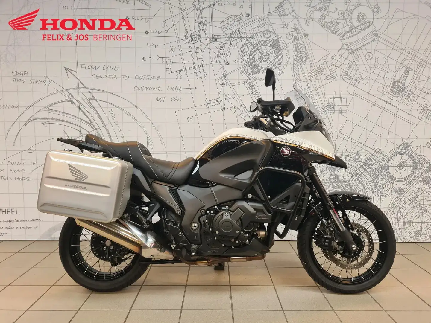 Honda VFR 1200 VFR1200X DCT Crosstourer Blanco - 1