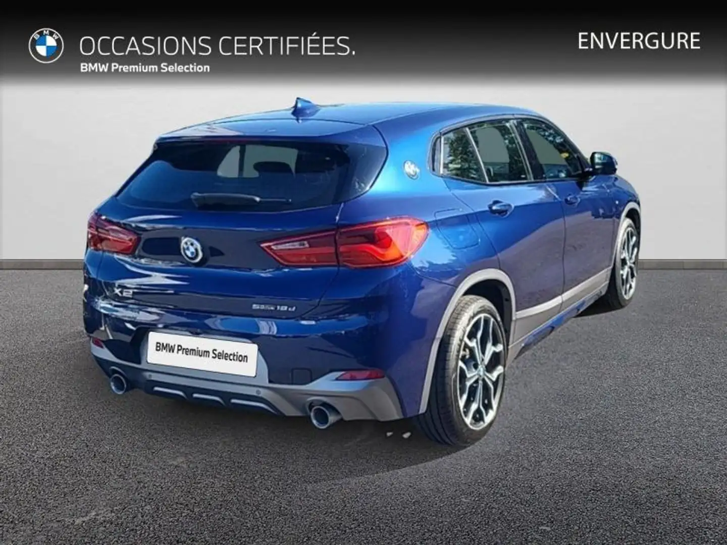 BMW X2 sDrive18d 150ch M Sport X Euro6d-T 119g Bleu - 2