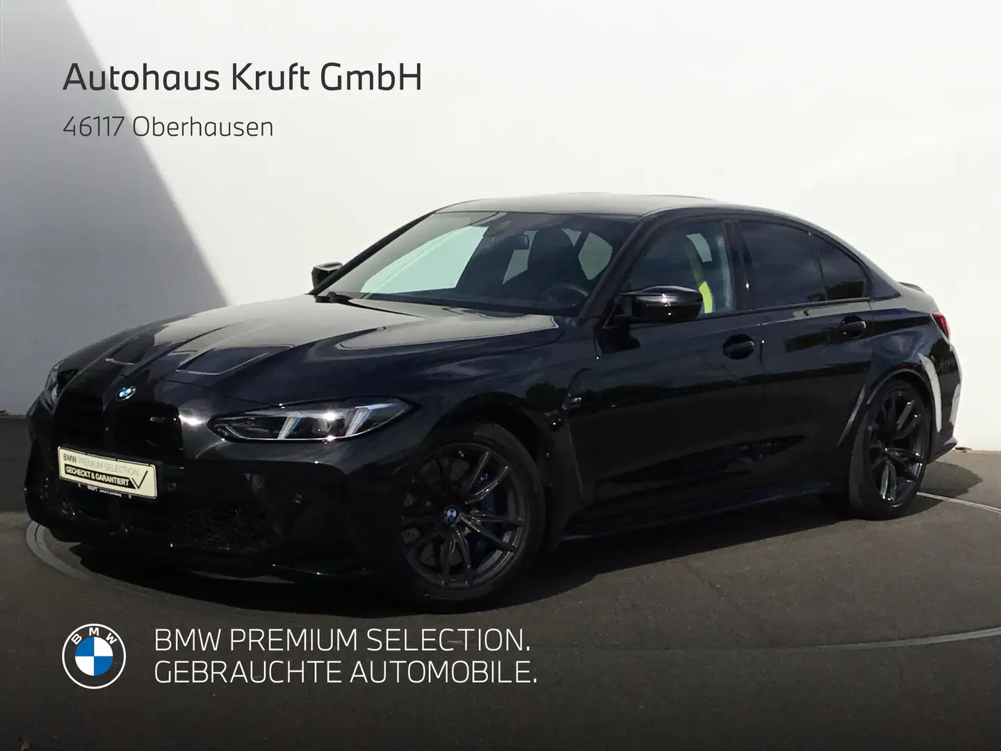 BMW M3 Limousine LC PROF+HUD+PAP+LED+E SITZE+LEDER Noir - 2