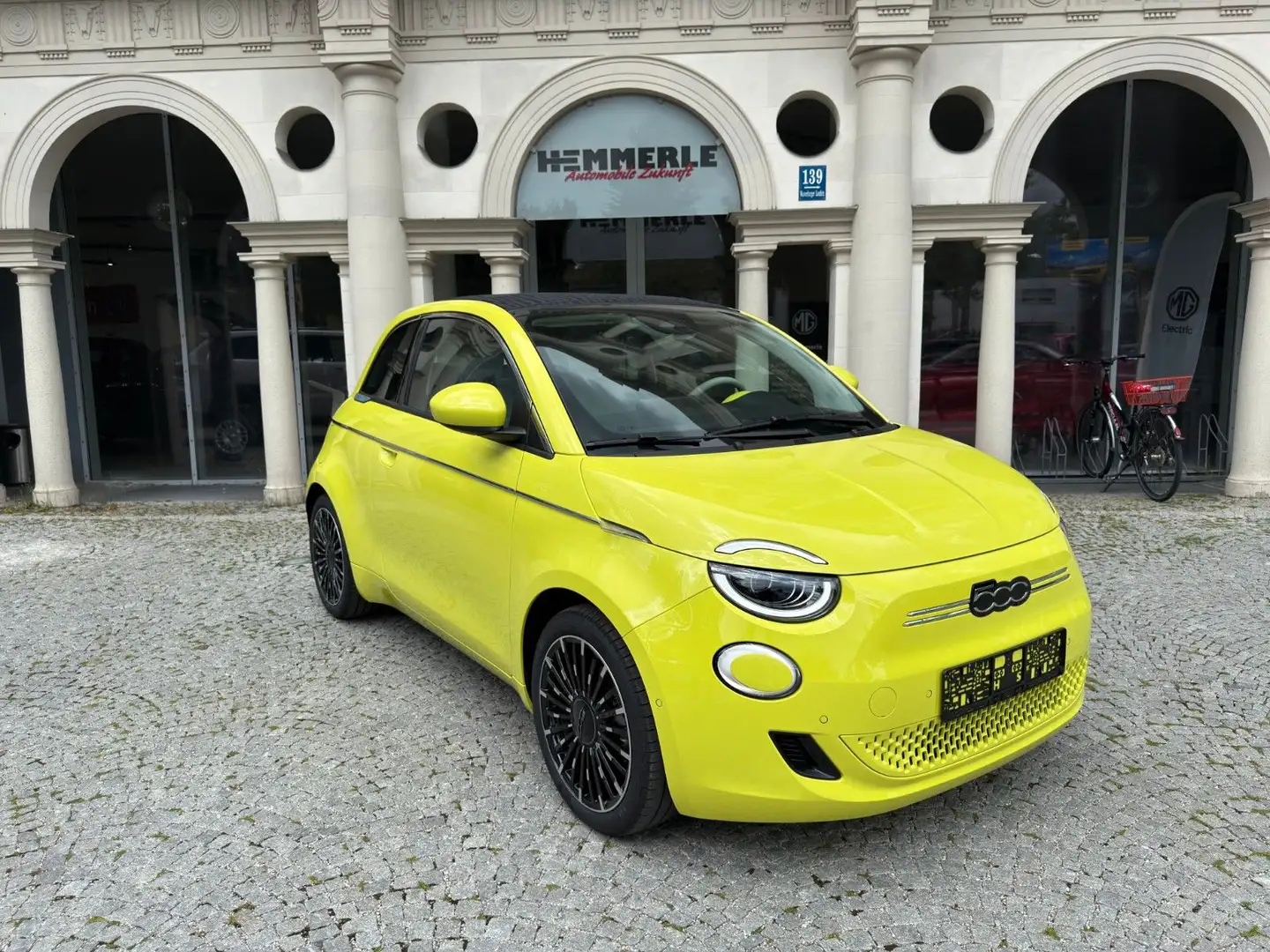 Fiat 500e La Prima Cabrio 42 kWh Jaune - 2