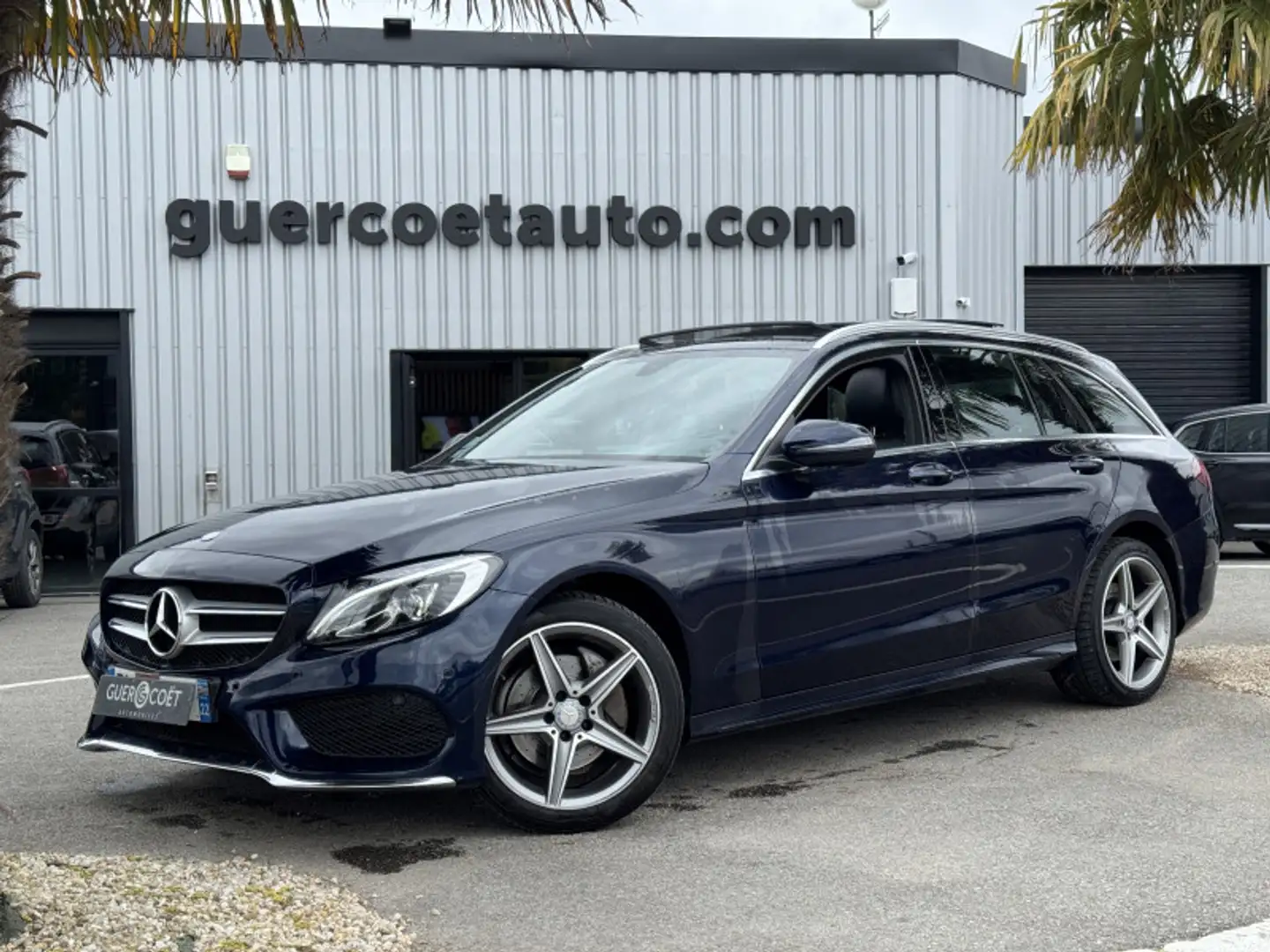 Mercedes-Benz C 180 180 D SPORTLINE 7G-TRONIC PLUS Bleu - 2