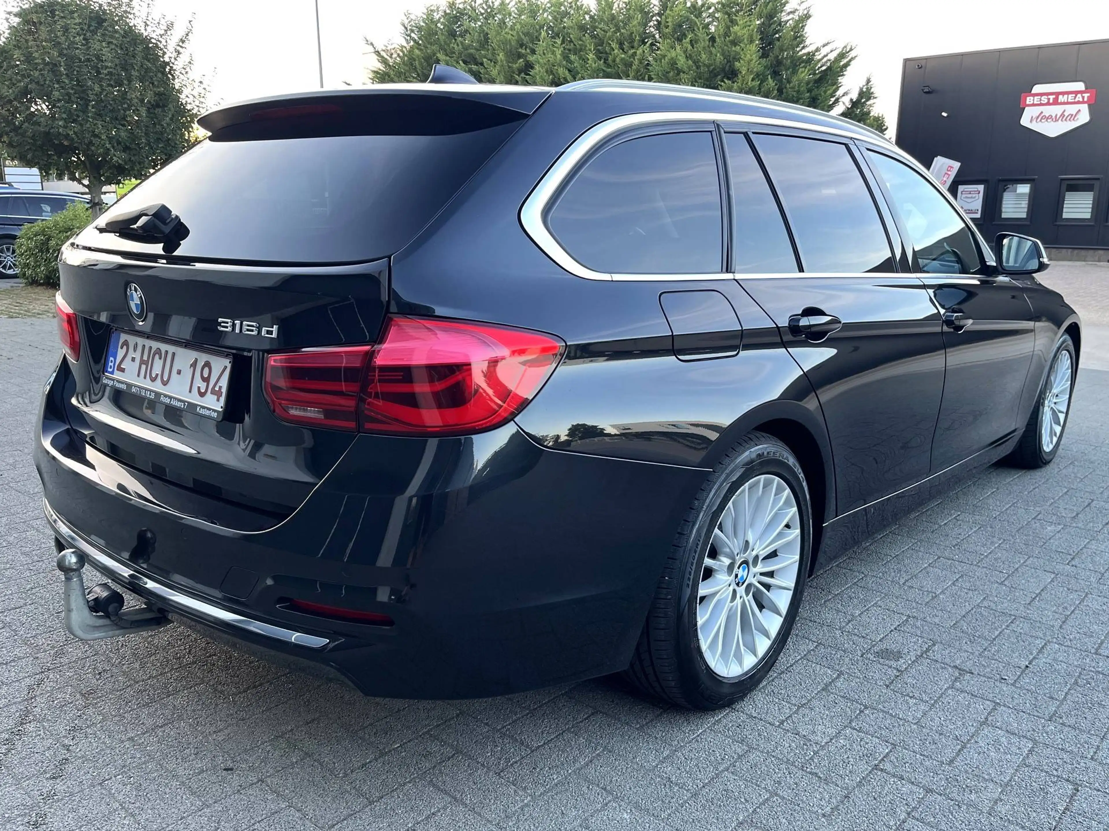 BMW 316 dA Touring Luxury Line*GPS Prof.*Leder*ZVW*Zeer net! — photo 3