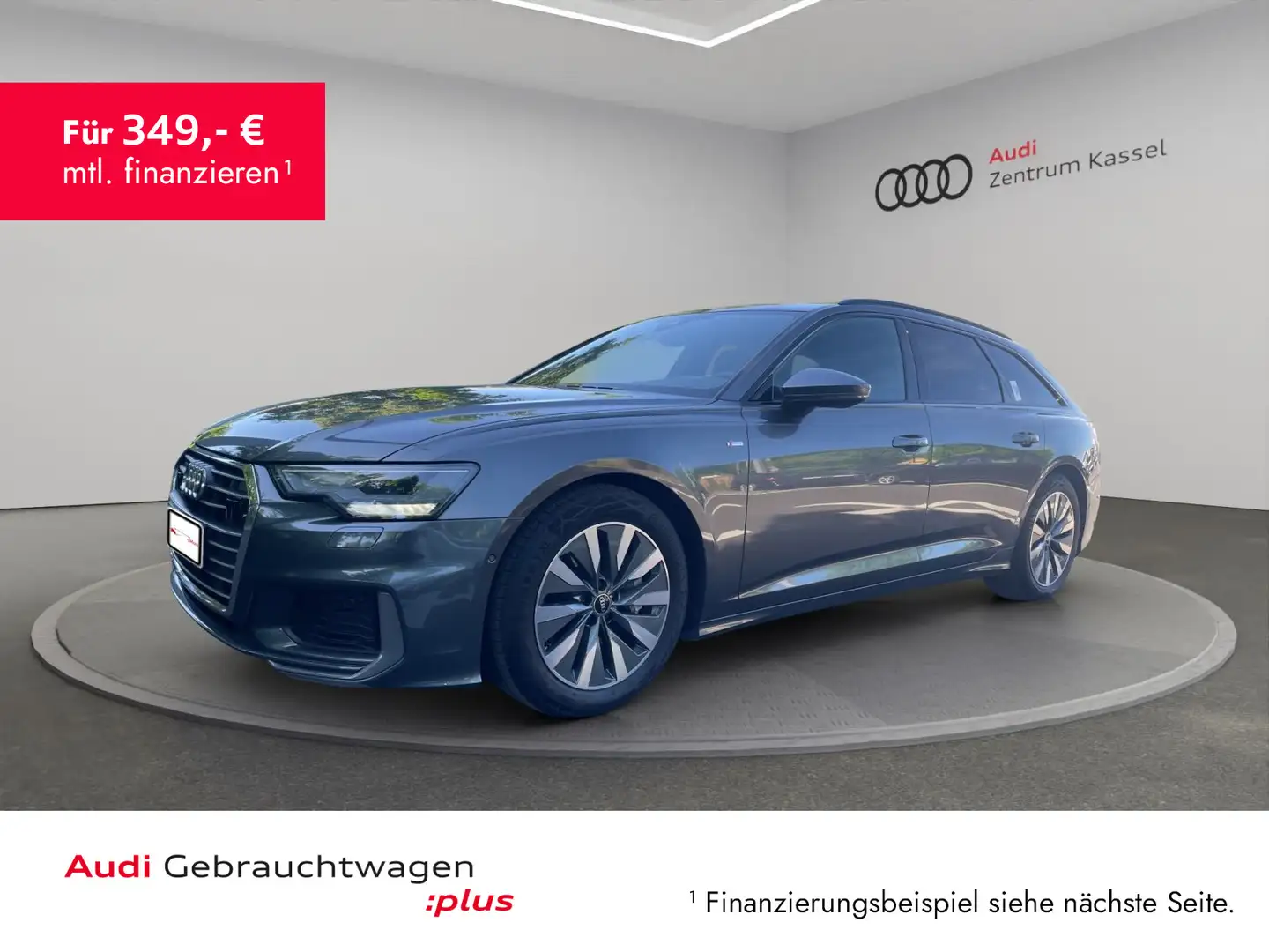 Audi A6 45 TDI quattro S line LED Navi Kamera Grijs - 1