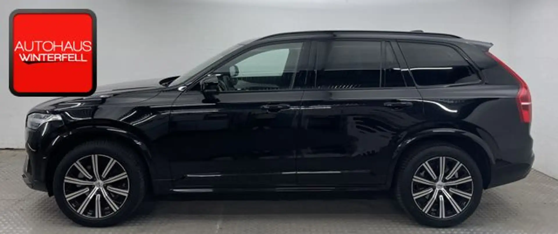 Volvo XC90 B5 D AWD Plus Dark 7SITZ+PANO+AHK+360+H&K+ Schwarz - 2