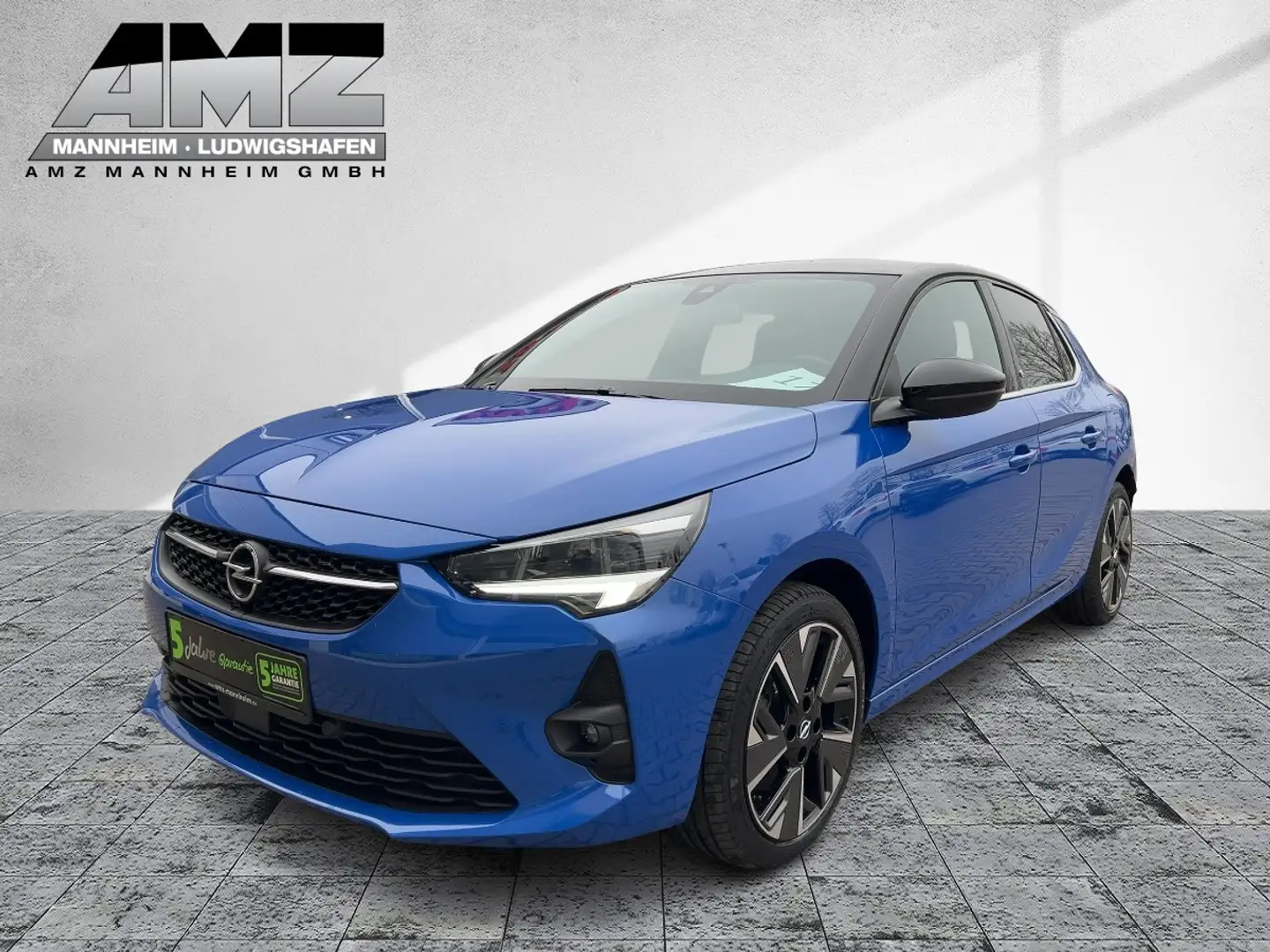 Opel Corsa F e Ultimate NAVI*KAMERA*MASSAGE*ULTIMATE Bleu - 2