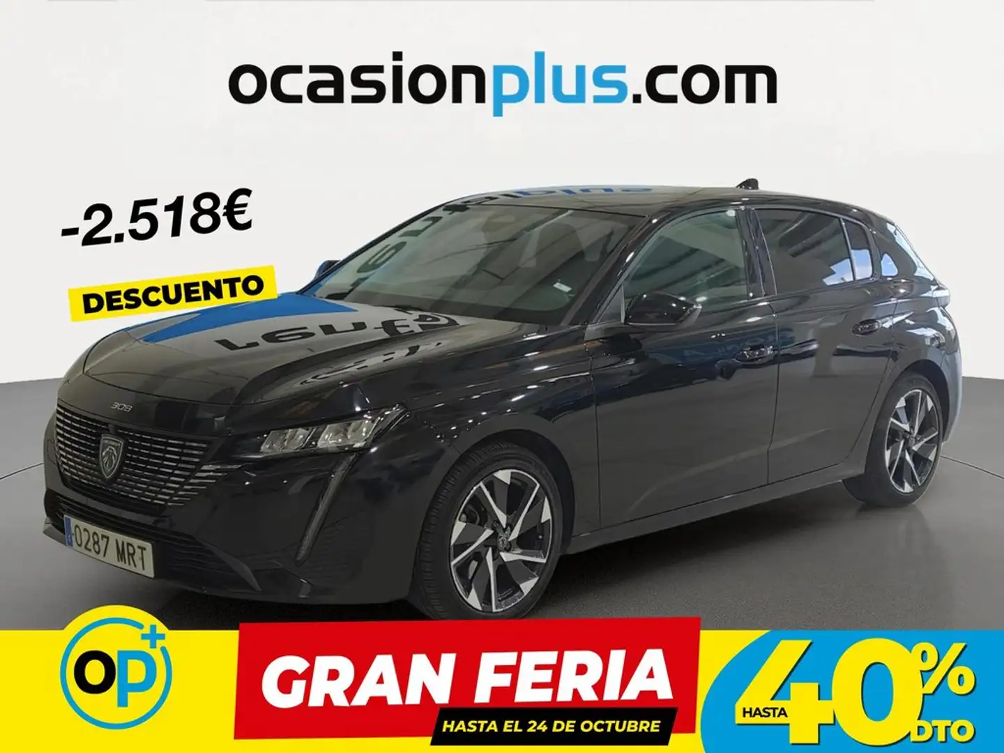 Peugeot 308 1.5 BlueHDi S&S Allure EAT8 130 Negro - 1